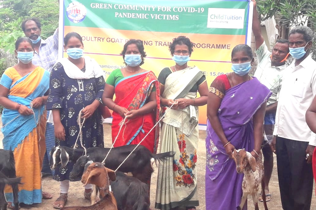 COVID – 19 - Relief, Livelihood Enhancement & Green Community for COVID – 19 Pandemic Victims