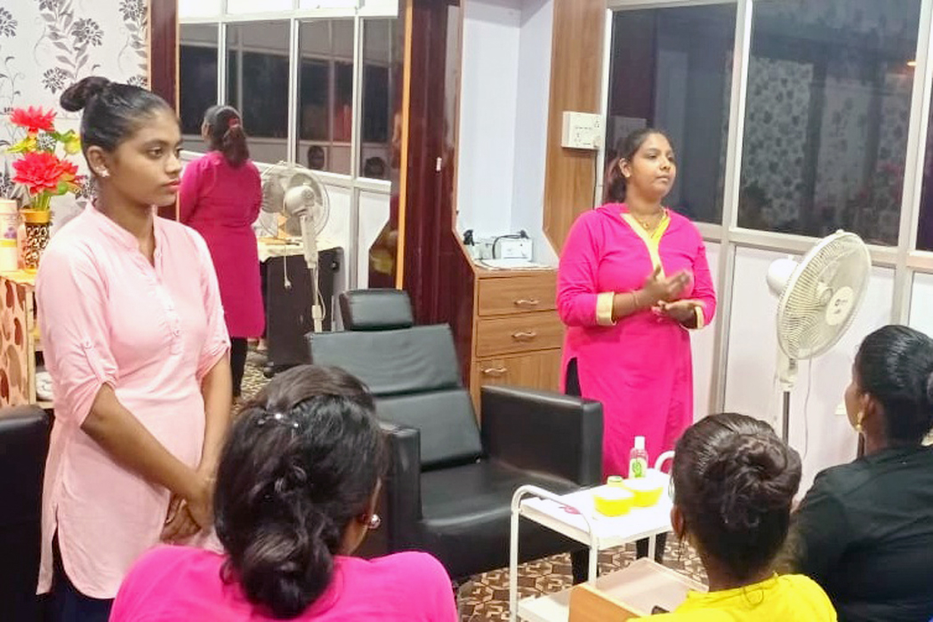 Skill Training - Women Carrier Beautician Training