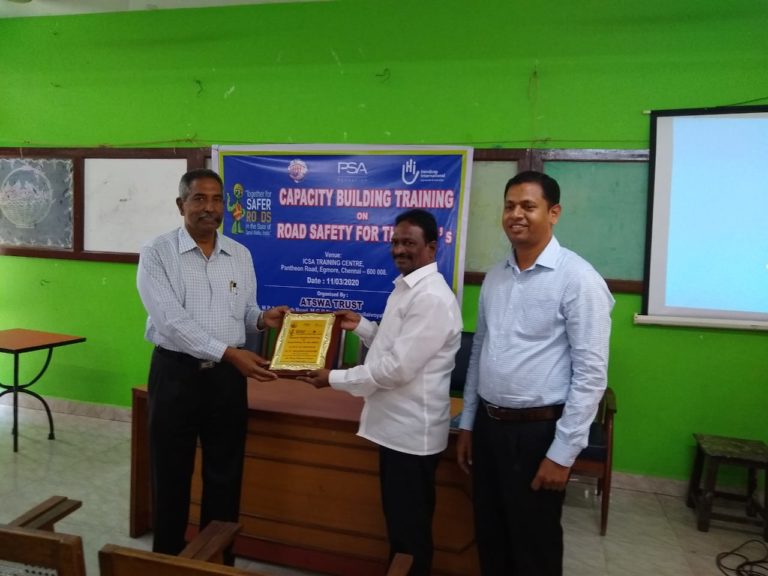 Together SAFER ROADS in the State of Tamil Nadu, India