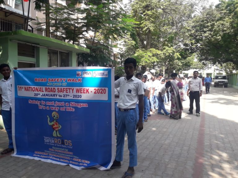 Together SAFER ROADS in the State of Tamil Nadu, India