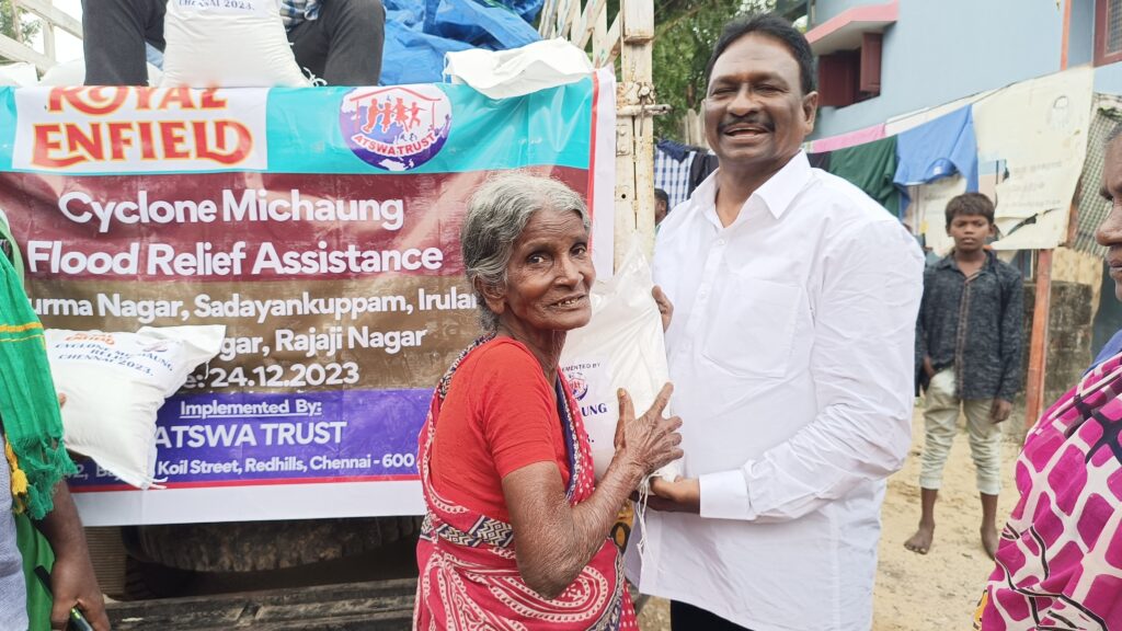 Relief kits distribution