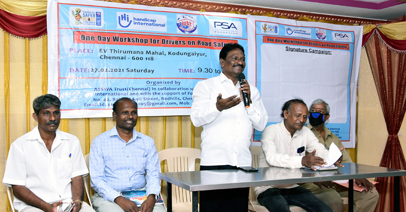 Road safety awareness training