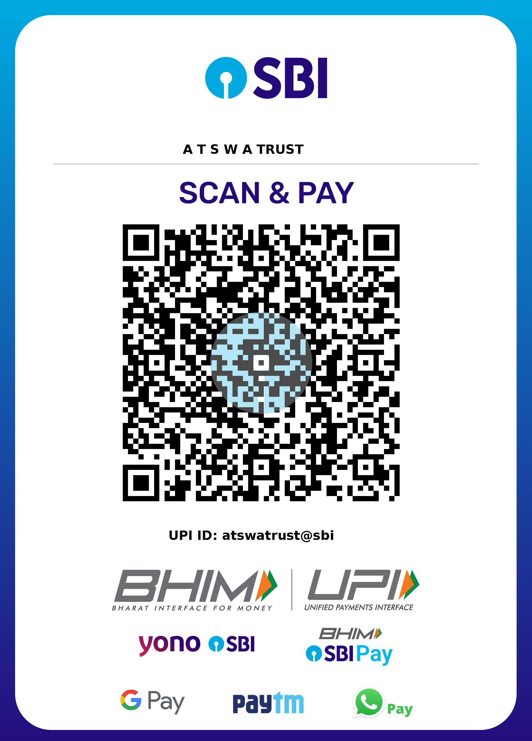 Donate via QR Code